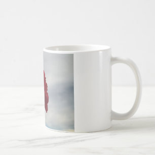 Red Roses Against a Bright Blue Sky Coffee Mug