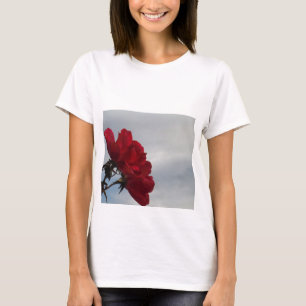 Red Roses Against a Bright Blue Sky T-Shirt