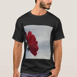 Red Roses Against a Bright Blue Sky T-Shirt