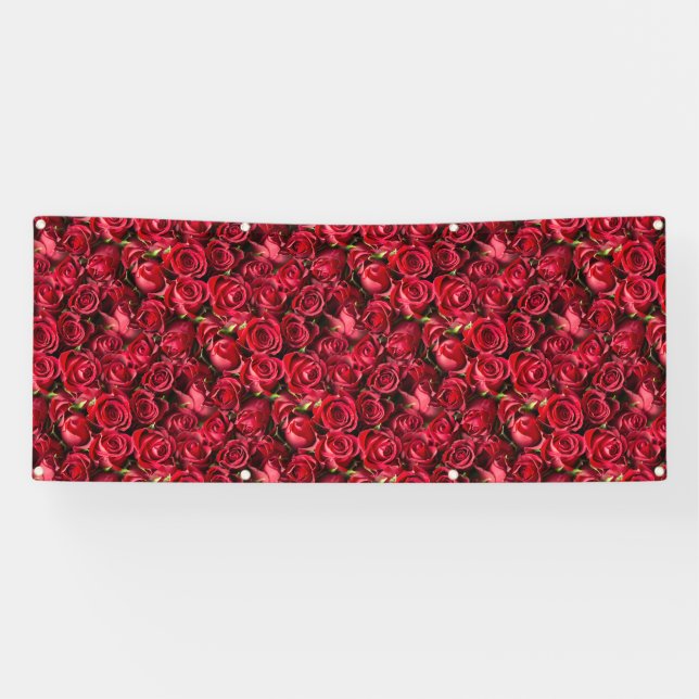 Red Roses Banner (Horizontal)