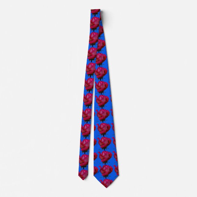 red roses blue tie (Back)