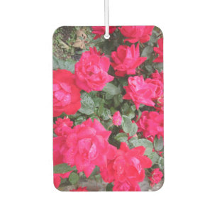 RED ROSES CAR AIR FRESHENER