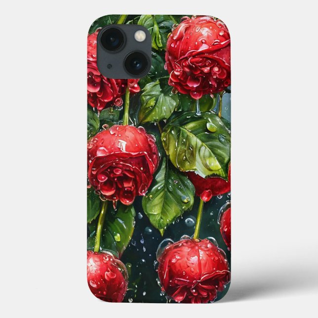 Red roses Case-Mate iPhone case (Back)
