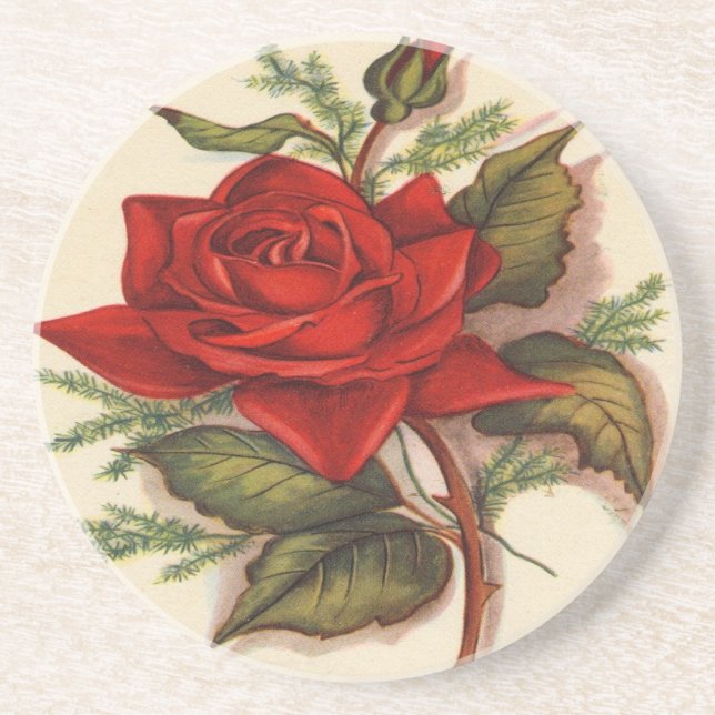 Red Roses Coaster (Front)