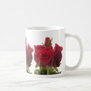 Red roses ... English tea mug