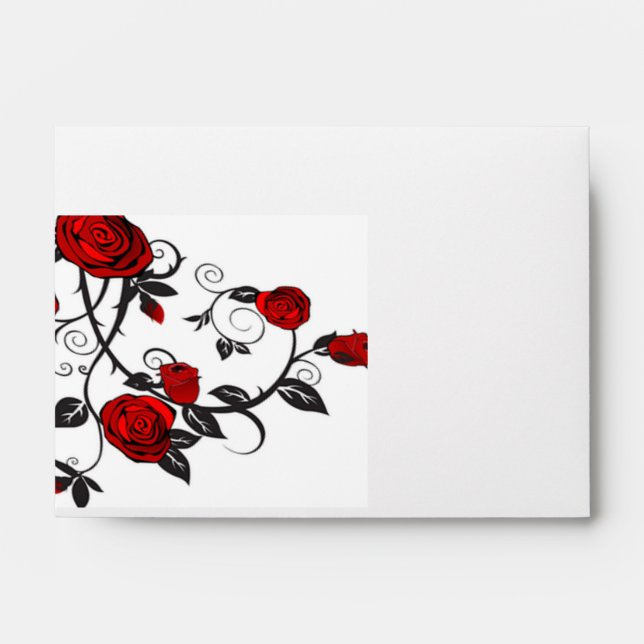 Red Roses Envelopes (Front)