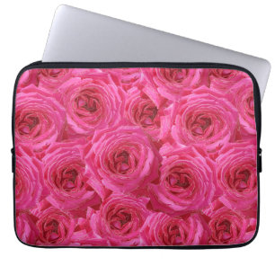 Red roses, flowers, red, love, Valentine's day Laptop Sleeve
