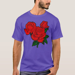 Red Roses for Men Women and Youth T-Shirt