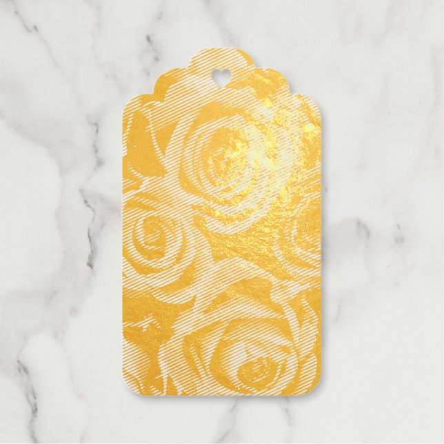 Red Roses Gift Tags (Front)