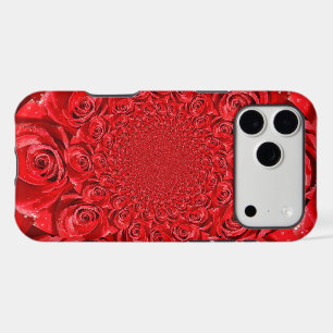Red Roses Kaleidoscope: Happy Valentine's Day Art