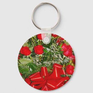 Red Roses_ Key Ring