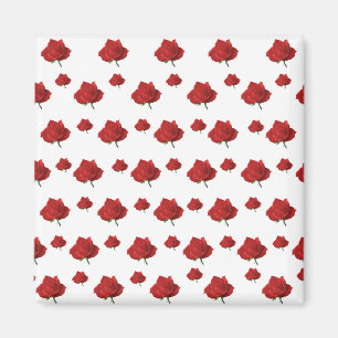 Red Roses Magnet