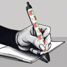 Red Roses Mother's Day Pen