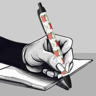 Red Roses Mother's Day Pen