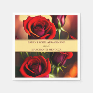 Red Roses Napkin
