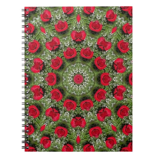 Red roses notebook (Front)