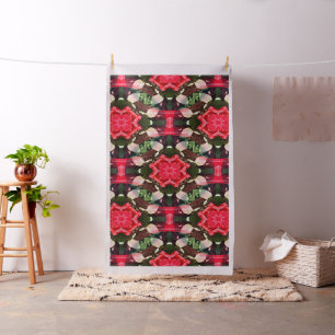 Red Roses of Love.... Fabric