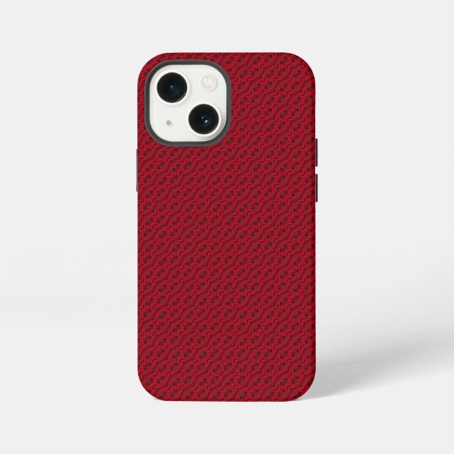 red roses pattern iPhone case (Back)