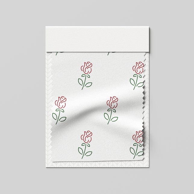 Red Roses, Pattern Of Roses, Flowers Fabric (Creator Uploaded)