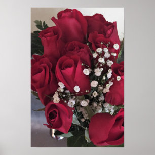 Red Roses Photo Poster