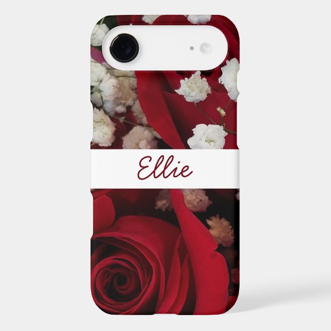 Red roses photography monogrammed (Back)