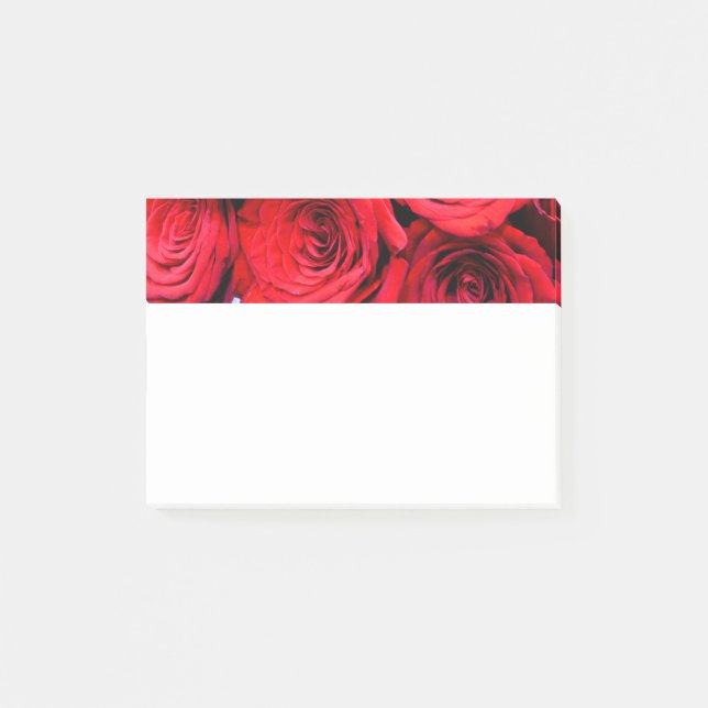Red Roses Post-it Notes (Front)