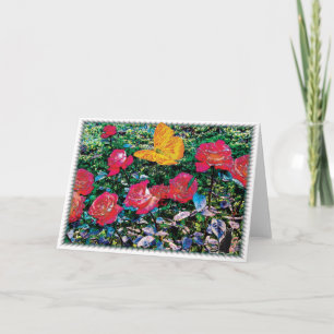 Red Roses Red Roses Card