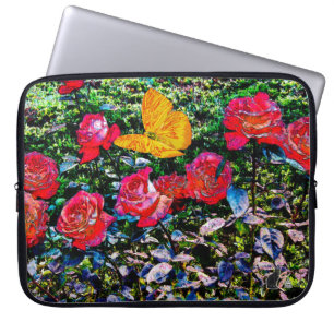 Red Roses Red Roses Laptop Sleeve