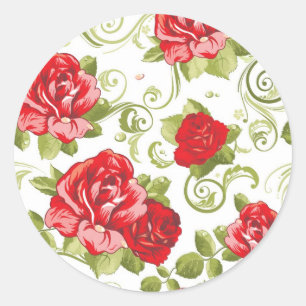 Red Roses Stickers