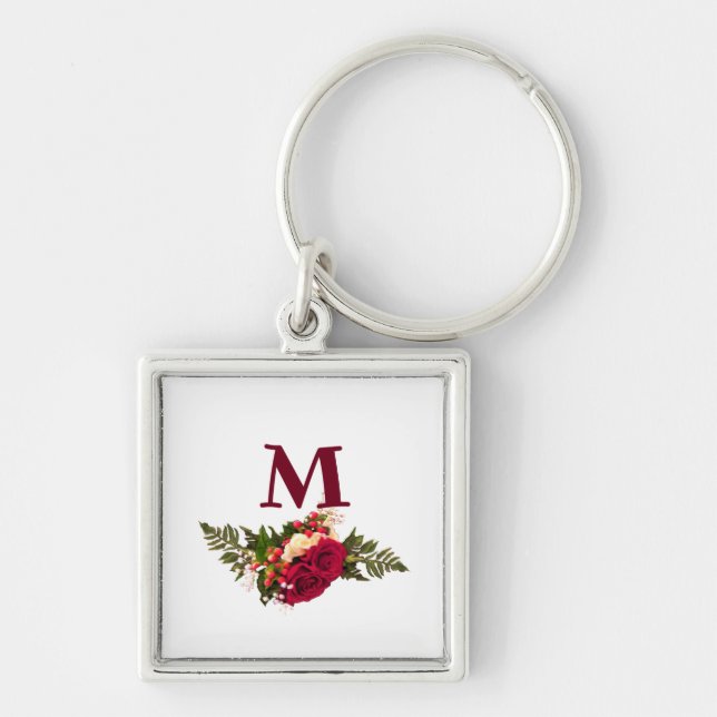 Red Roses Swagger Key Ring (Front)