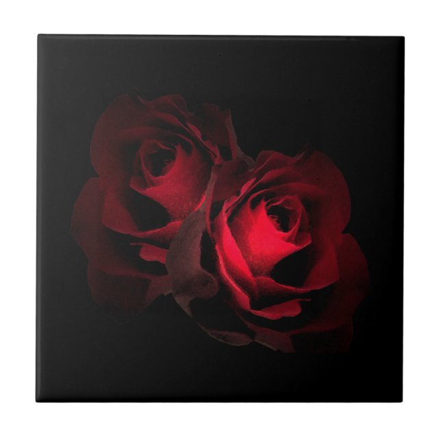 Red Roses Tile (Front)