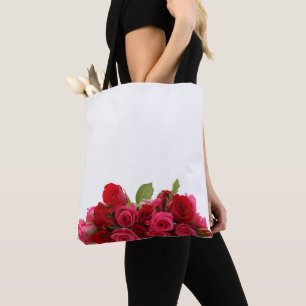 Red Roses Tote Bag
