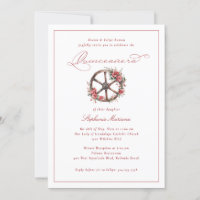 Red Roses wagon Wheel Elegant Charro Quinceañera