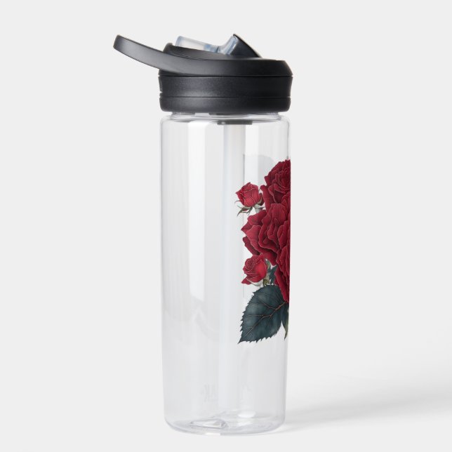 red roses water bottle (Right)