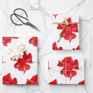 Red Roses, Wrapping Paper Sheet