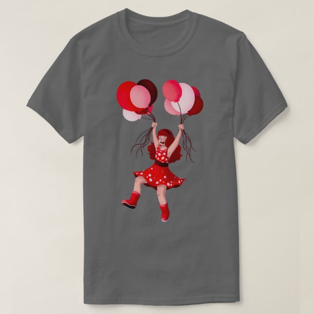 Red Rosie T-Shirt (Design Front)