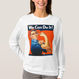 Red Rosie the Riveter TShirt