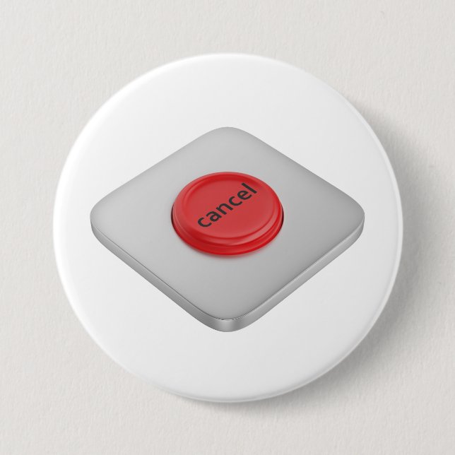 Red round cancel button (Front)
