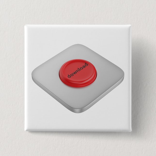 Red round download button (Front)