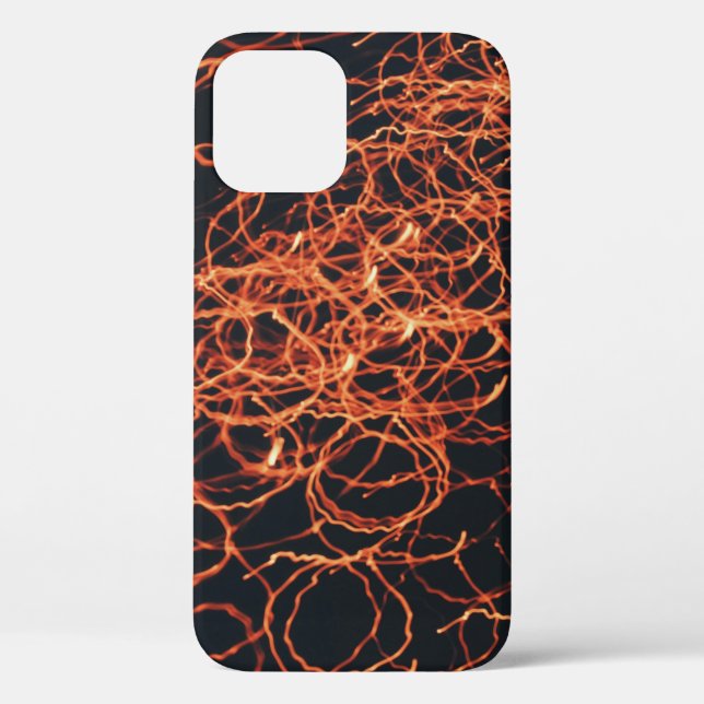 Red round illustrations Case-Mate iPhone case (Back)