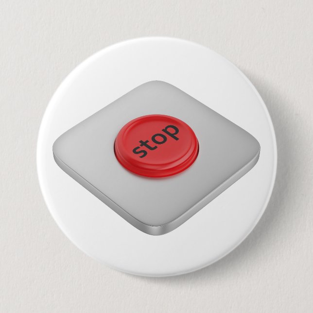 Red round stop button (Front)