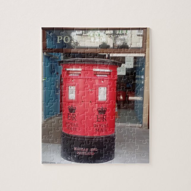 Red Royal letter Box from Royal Post Office Jigsaw Puzzle (Vertical)