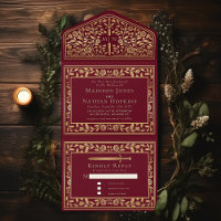 Red Royal Mediaeval Sword Wedding