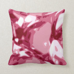 Red Ruby Gem Stone Pillow