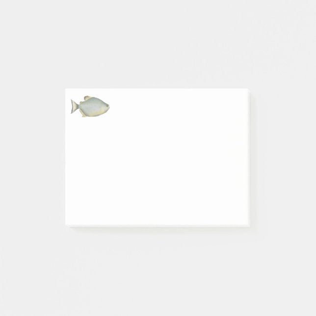 Red Ruby Piranha Post-it Notes (Front)