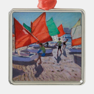 Red Sails Royan France Metal Tree Decoration