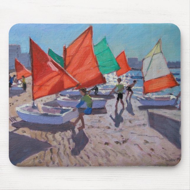 Red Sails Royan France Mouse Pad (Front)