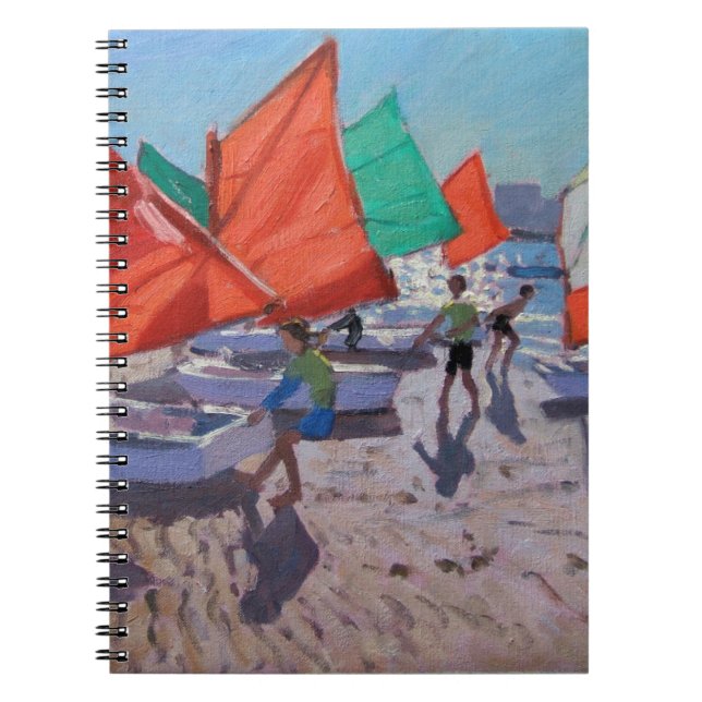 Red Sails Royan France Notebook (Front)