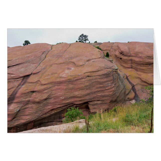 Red Sandstone Monolith at Red Rocks (Front Horizontal)