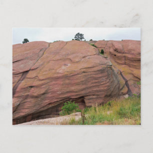Red Sandstone Monolith at Red Rocks Postcard